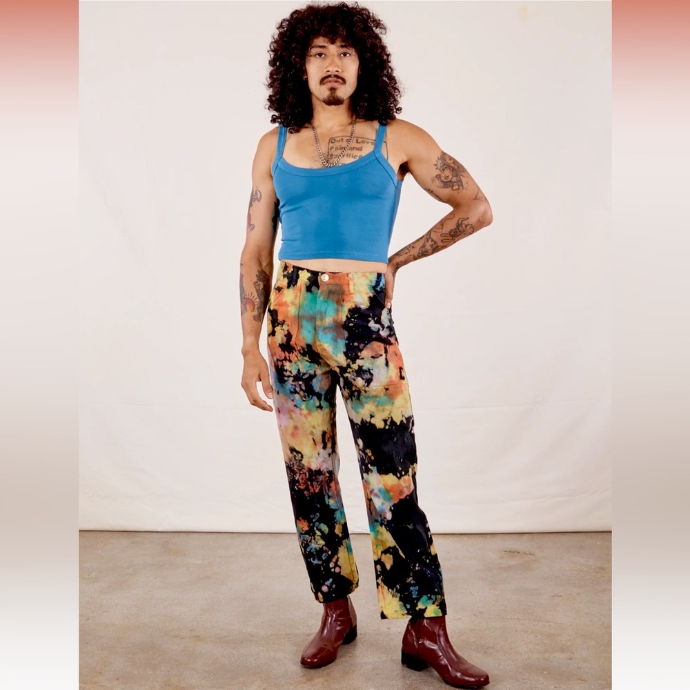 Big Bud Press rainbow magic waters work pants size small like new